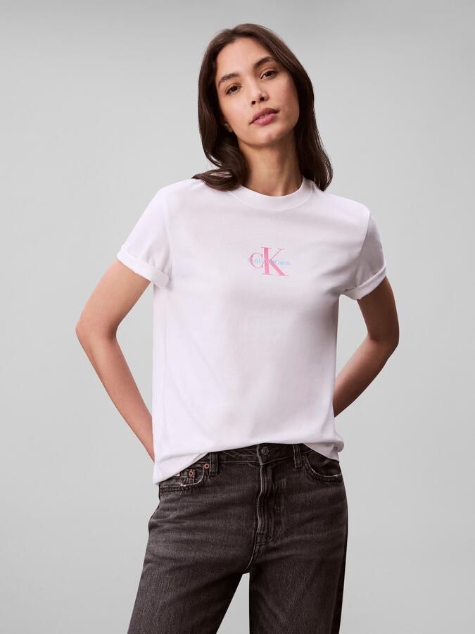Calvin Klein Shirt met korte mouwen SS 20s CLASSIC LOGO TEE - Foto 7