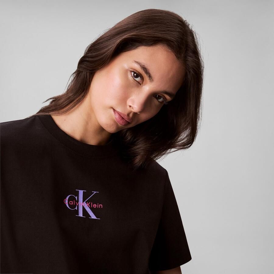 Calvin Klein Shirt met korte mouwen SS 20s CLASSIC LOGO TEE