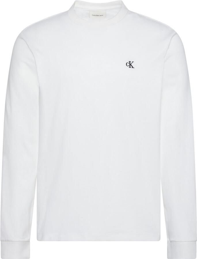 Calvin Klein Shirt met lange mouwen LS EASY MONOGRAM TEE Met ronde hals regular fit - Foto 7