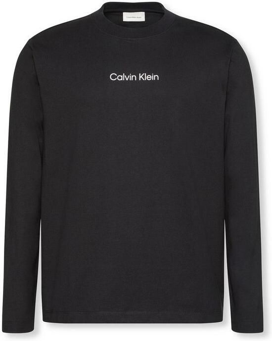Calvin Klein Jeans T-Shirt Lange Mouw LS RLXD STANDARD LOGO CREWNK TEE - Foto 5