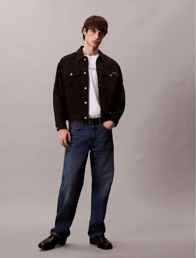 Calvin Klein Shirt met lange mouwen LS RLXD STANDARD LOGO CREWNK TEE - Foto 5