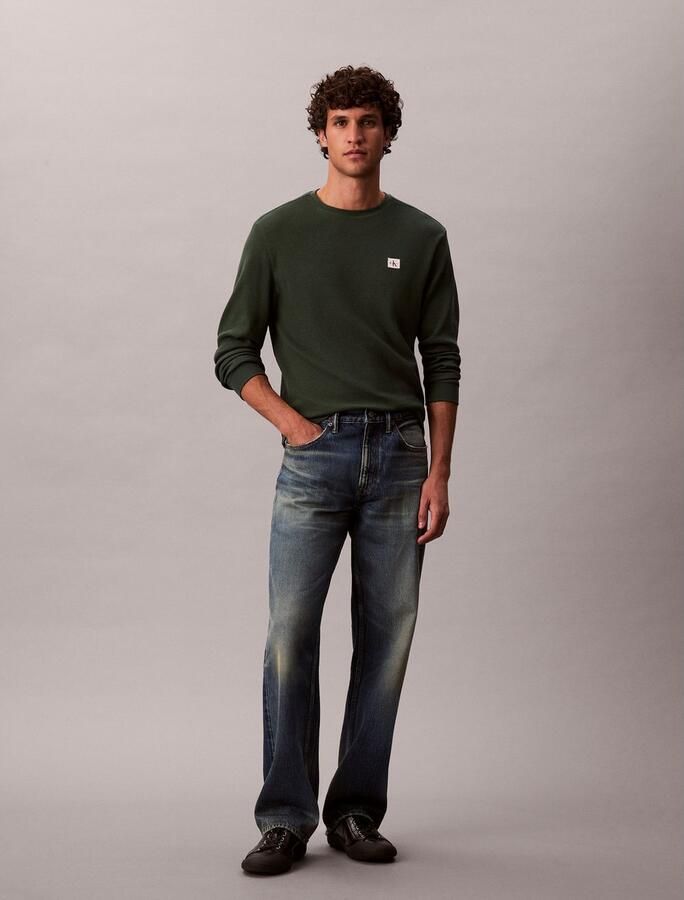 Calvin Klein Shirt met lange mouwen Met een ronde hals - Foto 5