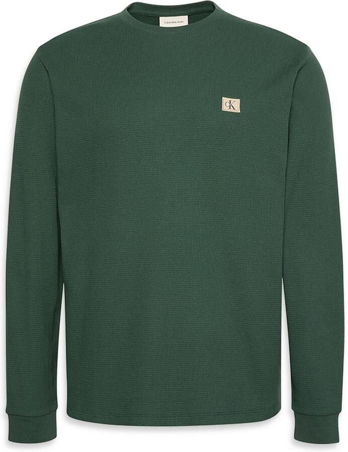 Calvin Klein Shirt met lange mouwen Met een ronde hals - Foto 2