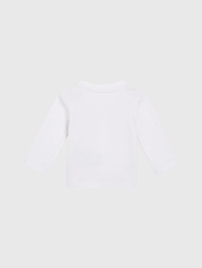Calvin Klein Shirt met lange mouwen MONOGRAM LS T-SHIRT voor baby s tot 2 jaar met grote print - Foto 6