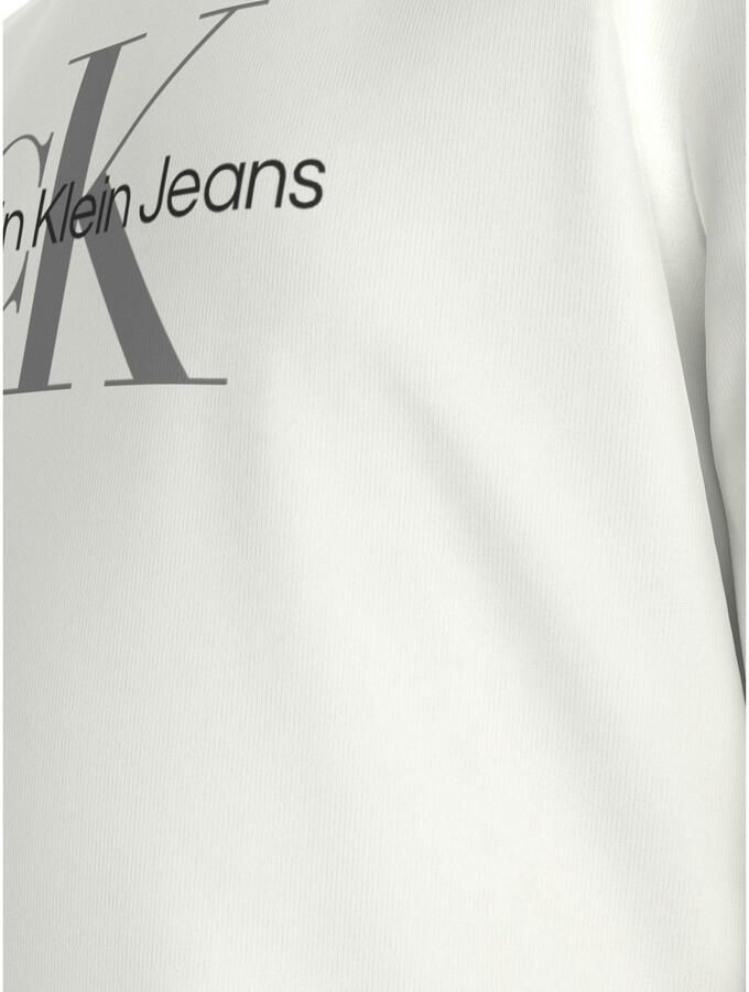 Calvin Klein Shirt met lange mouwen MONOGRAM LS T-SHIRT voor baby s tot 2 jaar met grote print - Foto 4