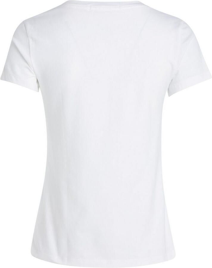 Calvin Klein Shirt met V-hals CK EMBROIDERY STRETCH V-NECK met klein -logoborduursel op borsthoogte (1-delig) - Foto 3