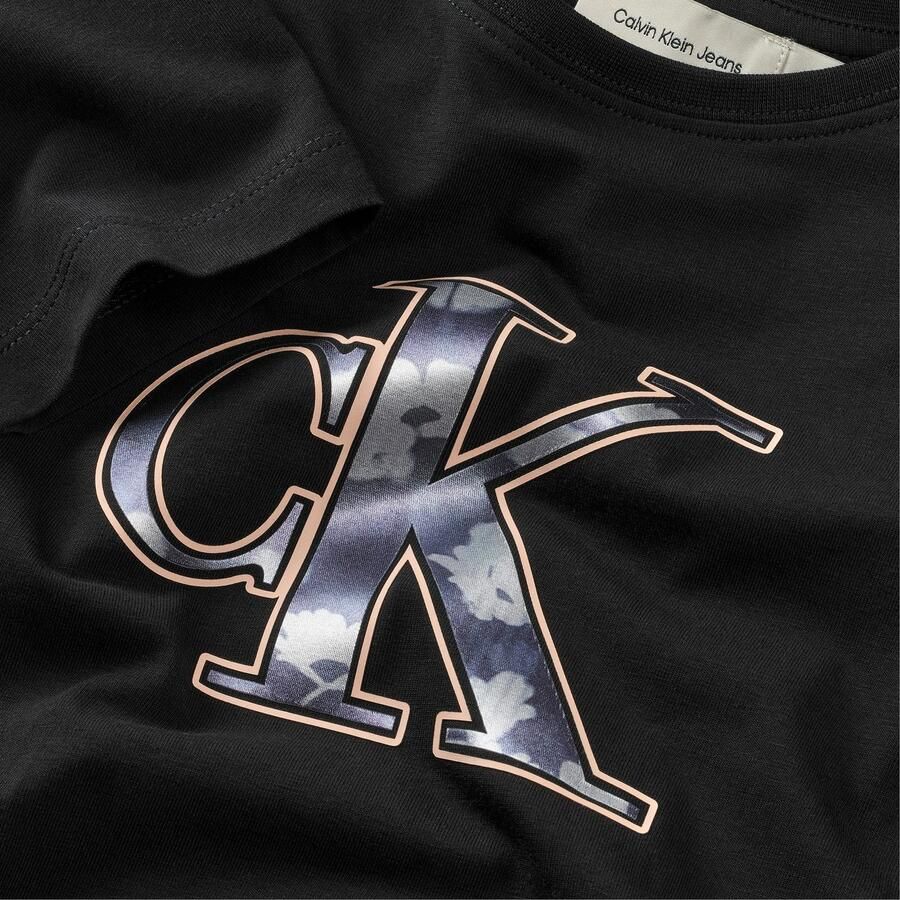 Calvin Klein Shirtjurk TEE SHIRT DRESS LOGO PLACE T