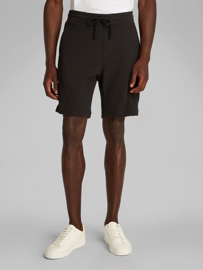 Calvin Klein Jeans Korte regular fit broek met structuurmotief - Foto 6