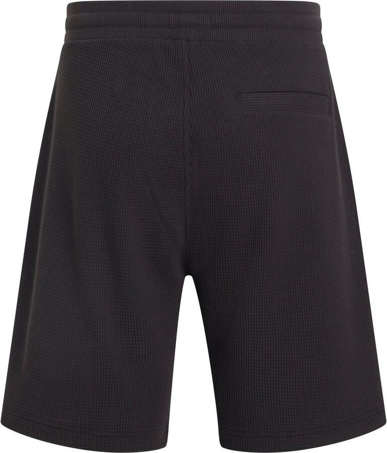 Calvin Klein Jeans Korte regular fit broek met structuurmotief