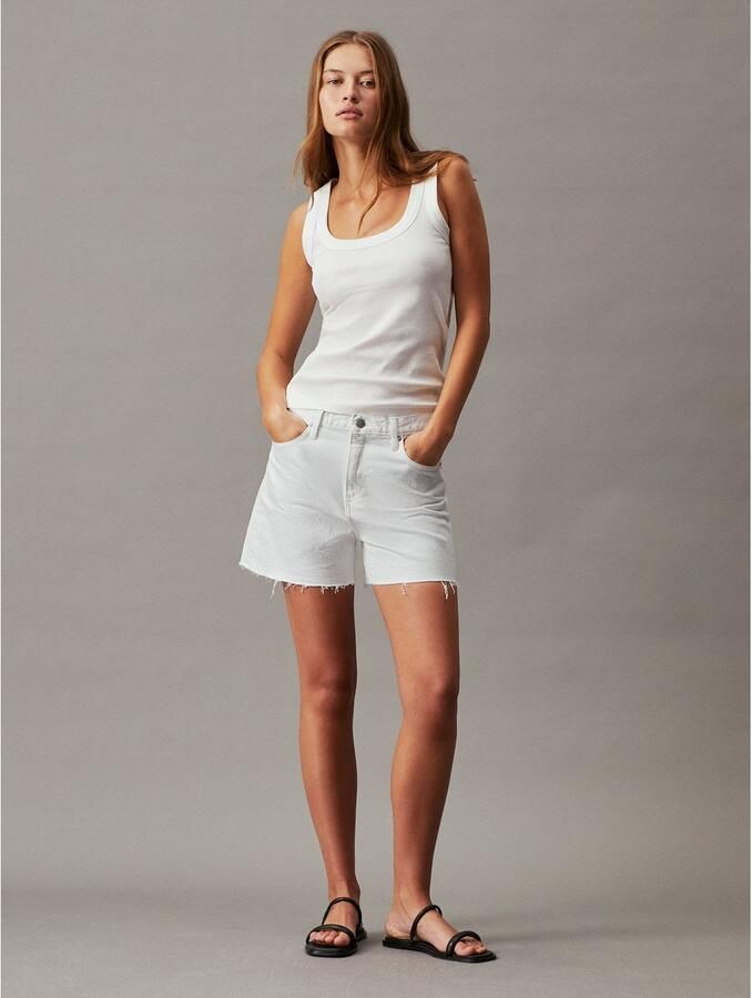 Calvin Klein Short Mom short in 5-pocketsstijl - Foto 4