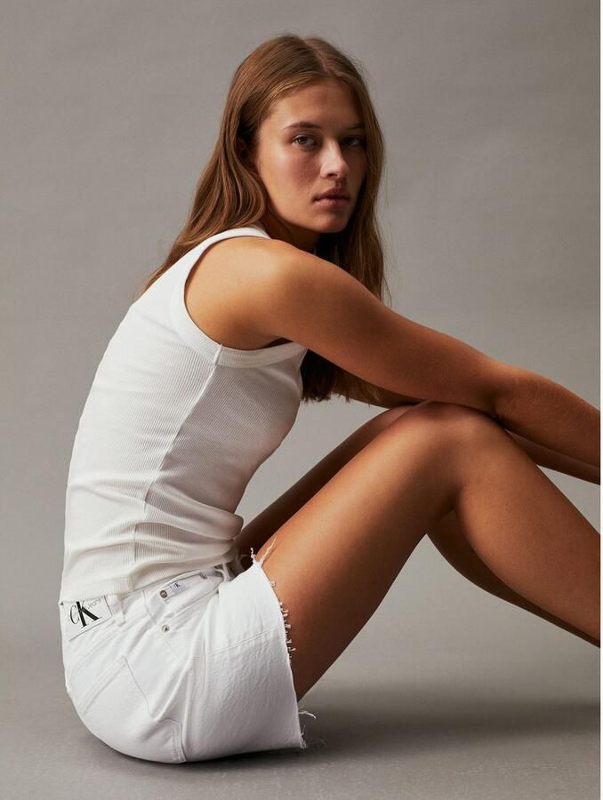 Calvin Klein Short Mom short in 5-pocketsstijl - Foto 5