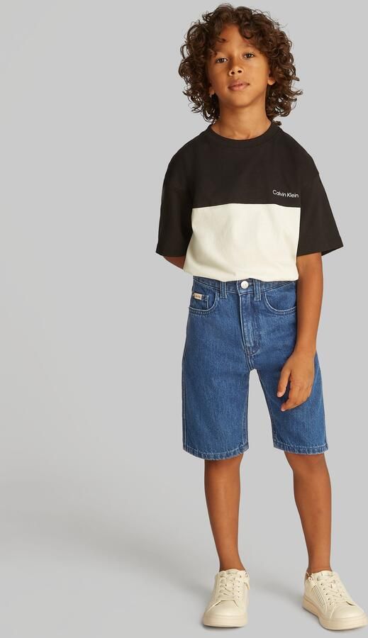 Calvin Klein Jeans Korte relaxed fit jeans in 5-pocketmodel - Foto 5