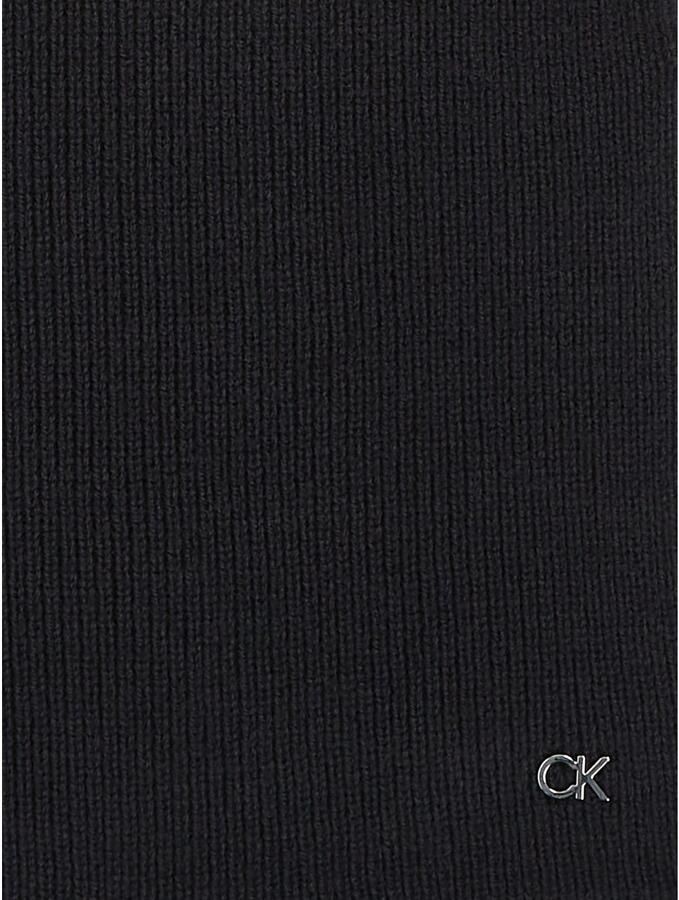 Calvin Klein Sjaal CK METAL CHUNKY RIB HW SCARF