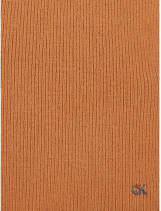 Calvin Klein Sjaal CK METAL CHUNKY RIB HW SCARF