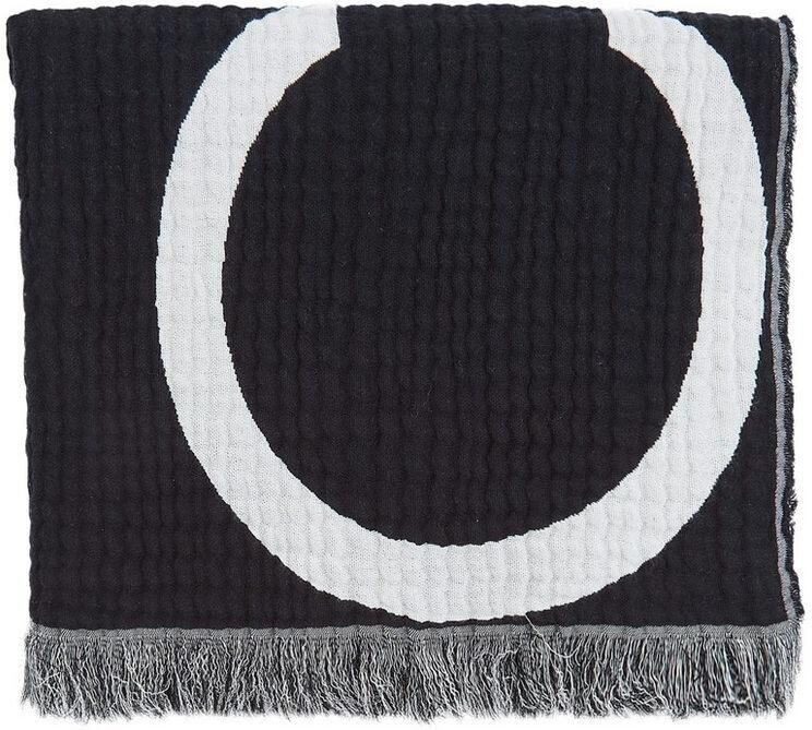Calvin Klein Sjaal LOGO 2-TONES COTTON GAUGE SJAAL