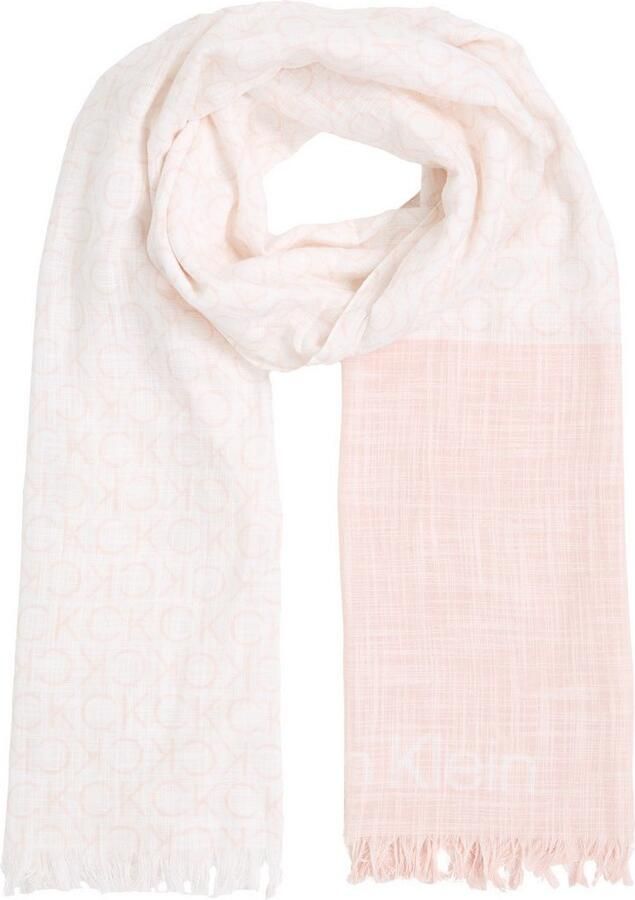 CK Calvin Klein Sjaal met logomotief model 'MONOGRAM' - Foto 2