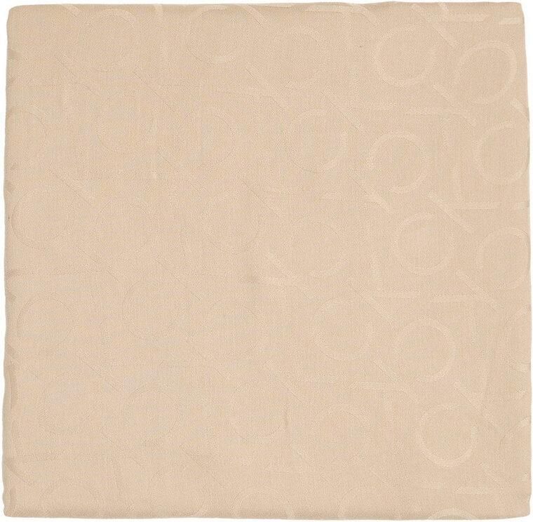 Calvin Klein Sjaal SHINY JACQUARD MONOGRAM SQUARE - Foto 4