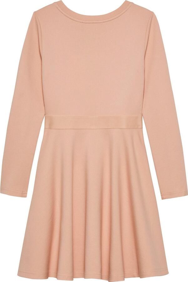 Calvin Klein Skaterjurk Ls Logo Tape Punto Dress voor kinderen tot 16 jaar en met logo-opdruk