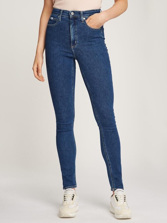 Calvin Klein Jeans High Rise Skinny Jeans voor Vrouwen Blue Dames - Foto 6