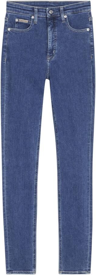 Calvin Klein Jeans High Rise Skinny Jeans voor Vrouwen Blue Dames - Foto 4