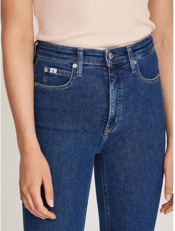 Calvin Klein Jeans High Rise Skinny Jeans voor Vrouwen Blue Dames - Foto 2