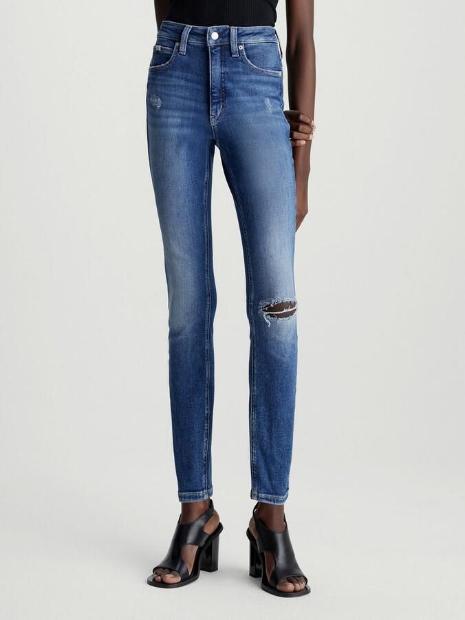 Calvin Klein Skinny fit jeans High rise skinny in een klassiek 5-pocketsmodel - Foto 6