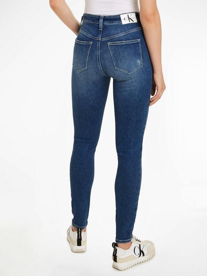 Calvin Klein Skinny fit jeans High rise skinny in een klassiek 5-pocketsmodel - Foto 4