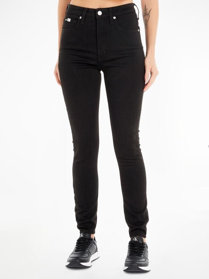 Calvin Klein Skinny fit jeans HIGH RISE SUPER SKINNY ANKLE - Foto 5