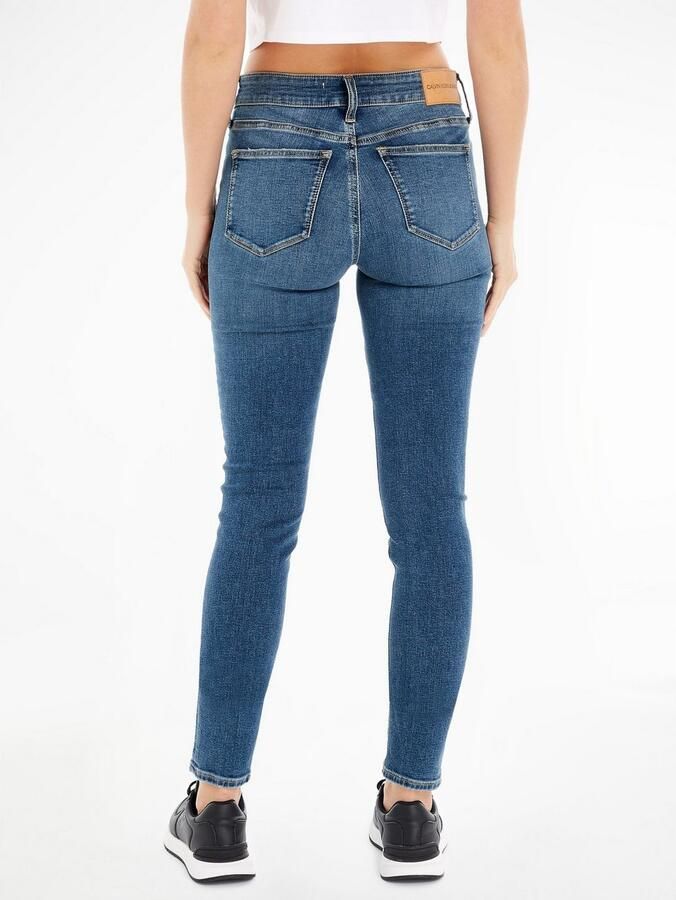 Calvin Klein Skinny fit jeans Mid rise skinny five-pocketsmodel - Foto 2