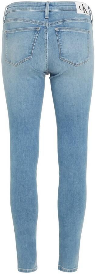 Calvin Klein Skinny fit jeans Mid rise skinny five-pocketsmodel - Foto 6