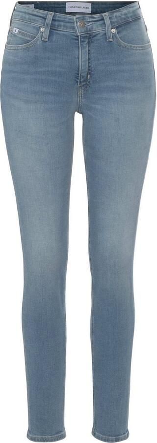 Calvin Klein Skinny fit jeans Mid rise skinny five-pocketsmodel - Foto 5