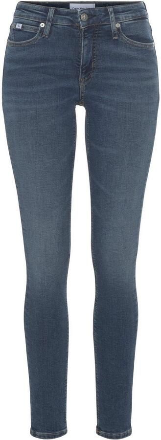 Calvin Klein Skinny fit jeans Mid rise skinny five-pocketsmodel - Foto 5