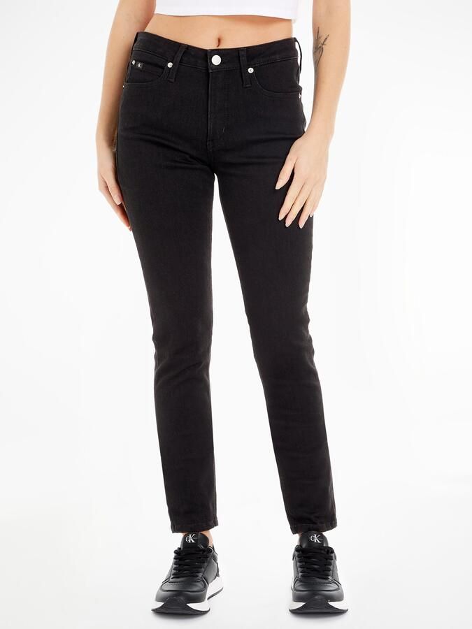 Calvin Klein Skinny fit jeans Mid rise skinny five-pocketsmodel - Foto 7