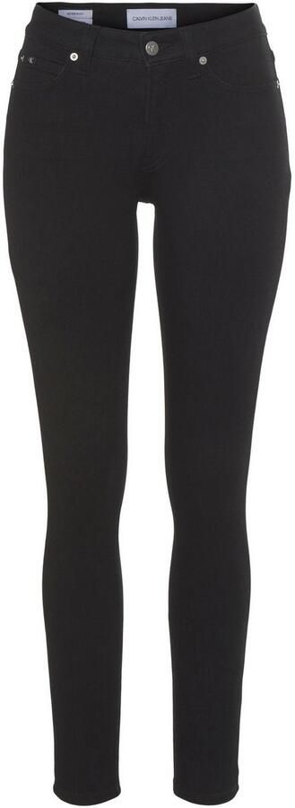 Calvin Klein Skinny fit jeans Mid rise skinny five-pocketsmodel - Foto 5