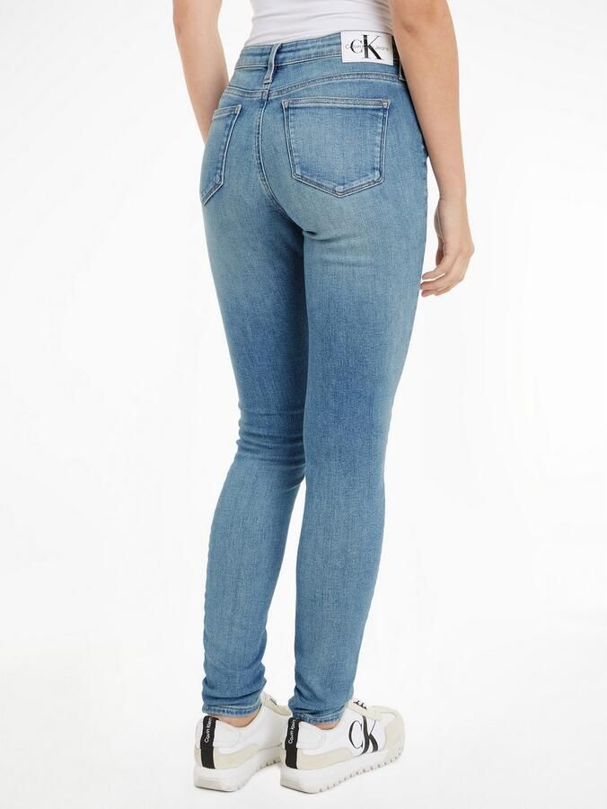 Calvin Klein Skinny fit jeans Mid rise skinny in 5-pocketsstijl - Foto 7
