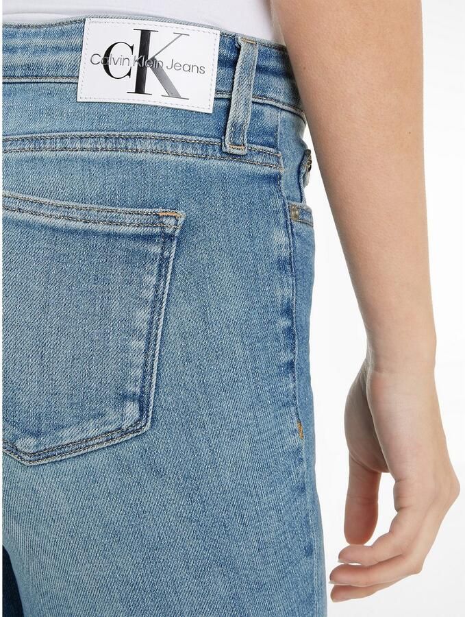 Calvin Klein Skinny fit jeans Mid rise skinny in 5-pocketsstijl - Foto 2
