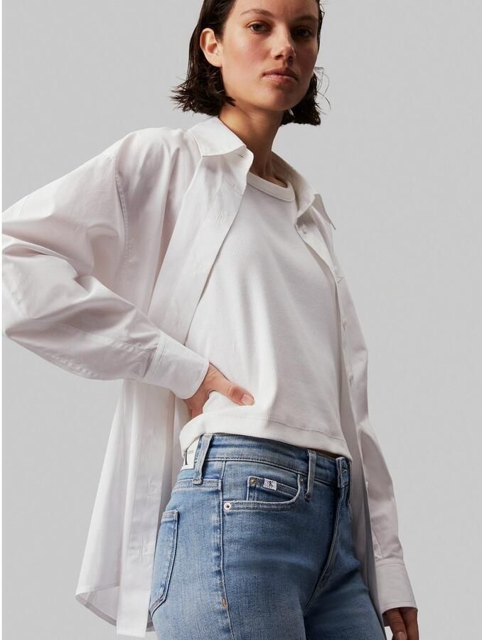 Calvin Klein Skinny fit jeans Mid rise skinny in 5-pocketsstijl - Foto 3