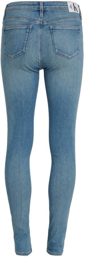 Calvin Klein Skinny fit jeans Mid rise skinny in 5-pocketsstijl - Foto 10