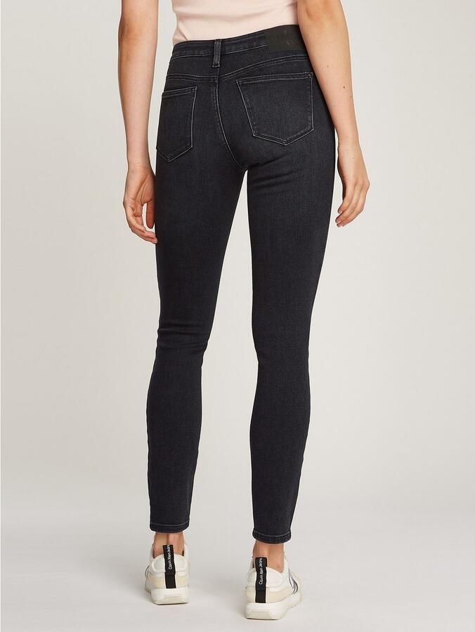 Calvin Klein Skinny fit jeans Mid rise skinny in 5-pocketsstijl - Foto 3