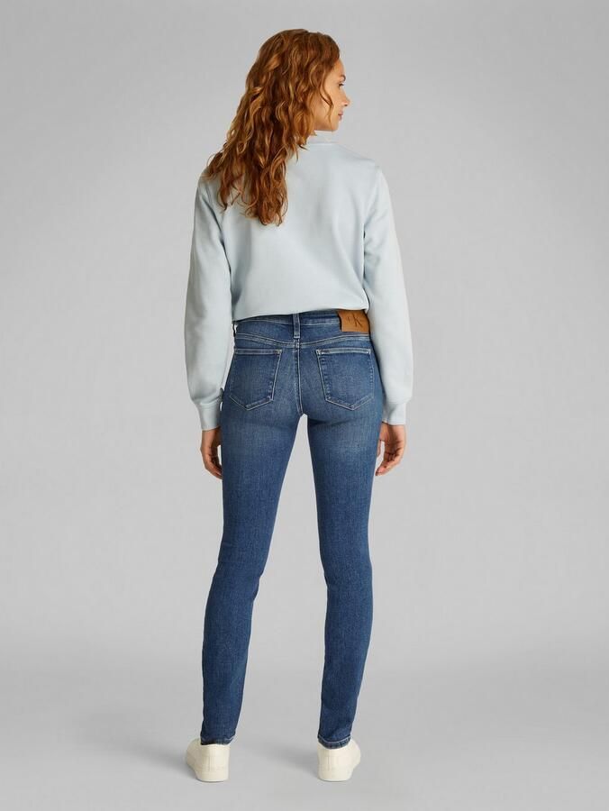 Calvin Klein Skinny fit jeans Mid rise skinny in coole wassing - Foto 3