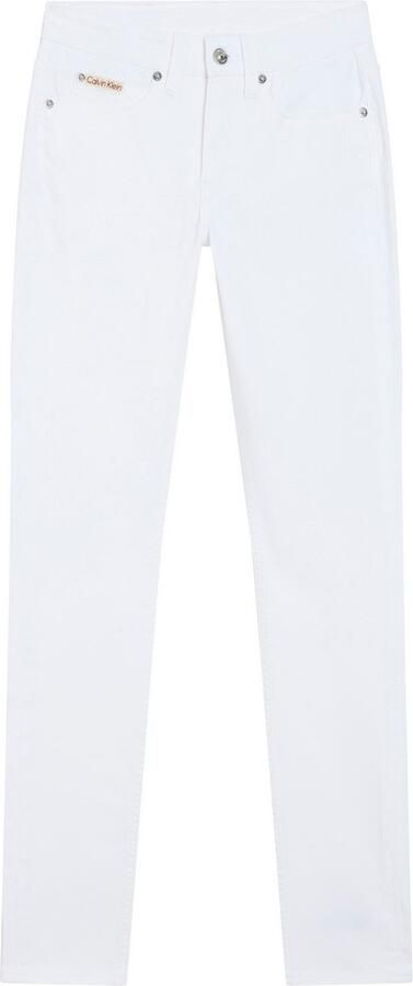 Calvin Klein Skinny fit jeans Mid rise skinny in coole wassing - Foto 4