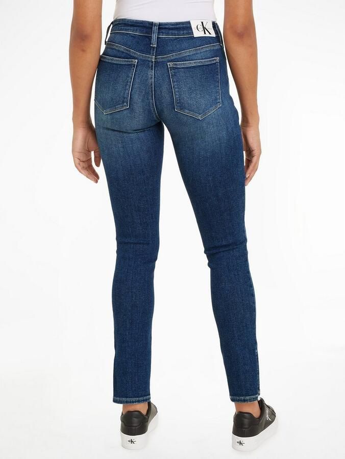 Calvin Klein Skinny fit jeans Mid rise skinny in een klassiek 5-pocketsmodel - Foto 9