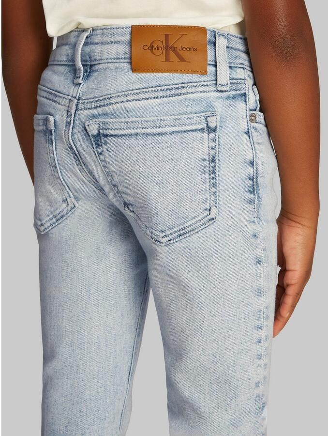 Calvin Klein Skinny fit jeans MR SKINNY DENIM CLEAN BLUE STR