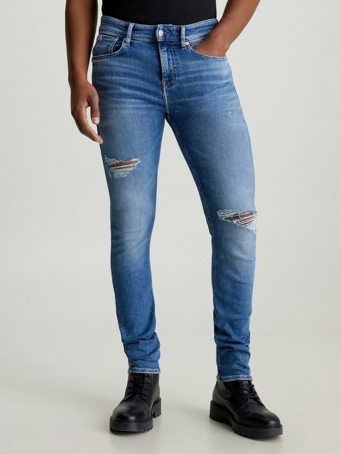 Calvin Klein Skinny fit jeans Skinny in een klassiek 5-pocketsmodel - Foto 11