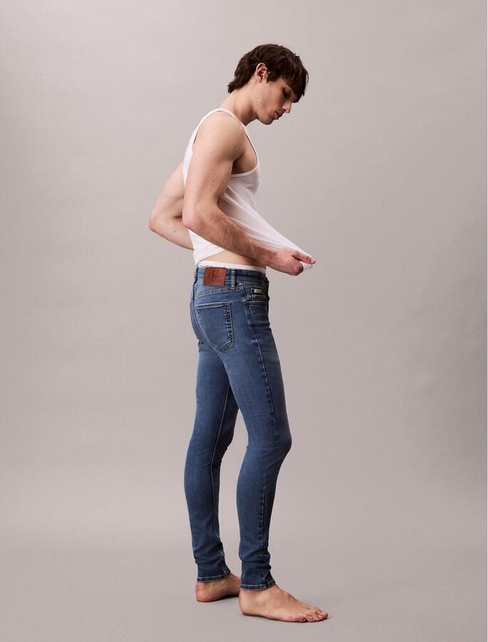 Calvin Klein Jeans Skinny Jeans SKINNY CANYON BLUE J LV04RB719G - Foto 5