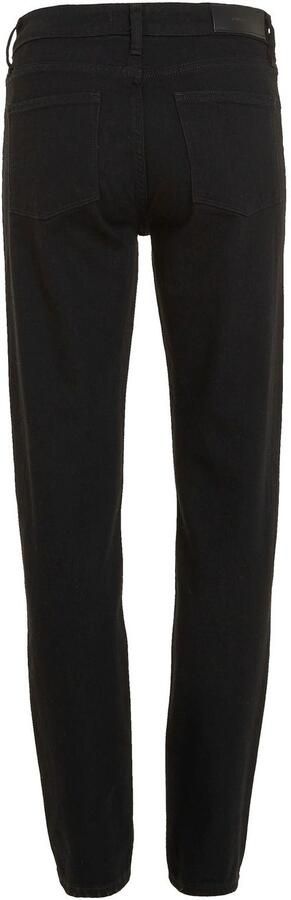 Calvin Klein Slim fit jeans MR SLIM SOFT BLACK met leren merklabel aan de achterkant van de tailleband - Foto 8