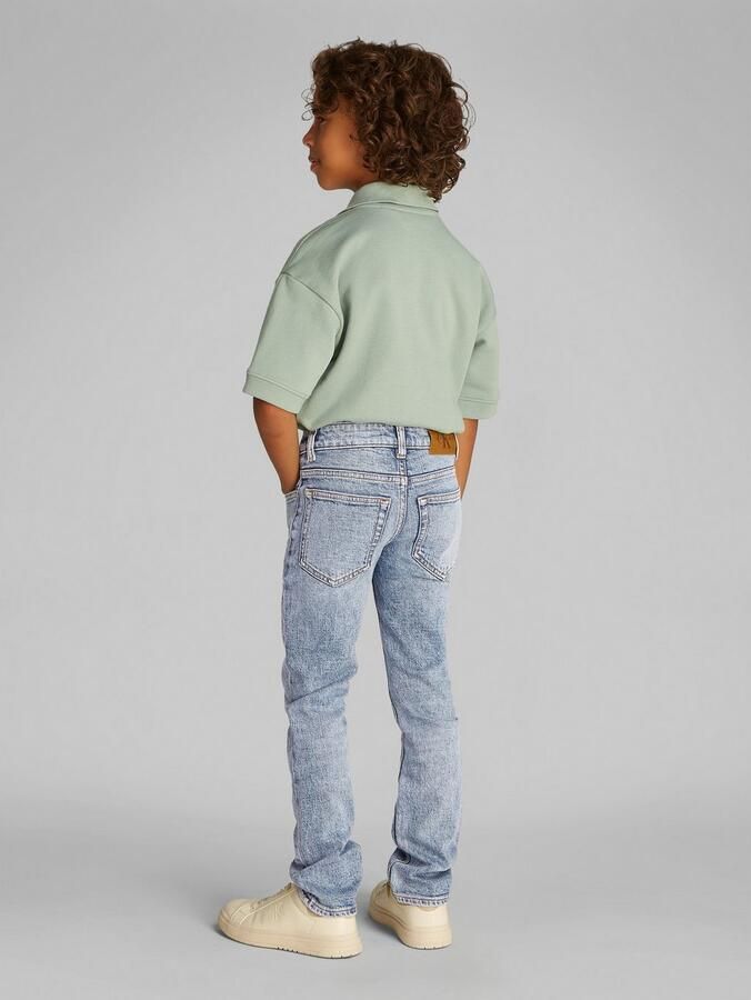 Calvin Klein Slim fit jeans REEF BLUE SLIM in stone-wasbeurt - Foto 2
