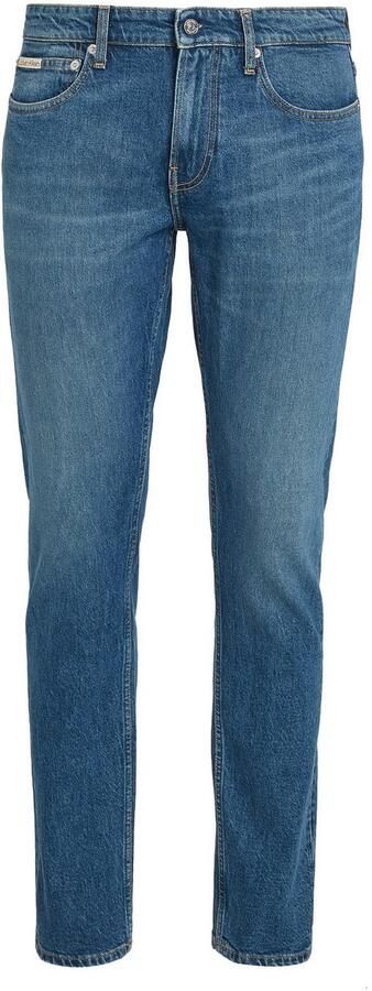 Calvin Klein Stretch slim jeans Blauw denim Blue Heren - Foto 8