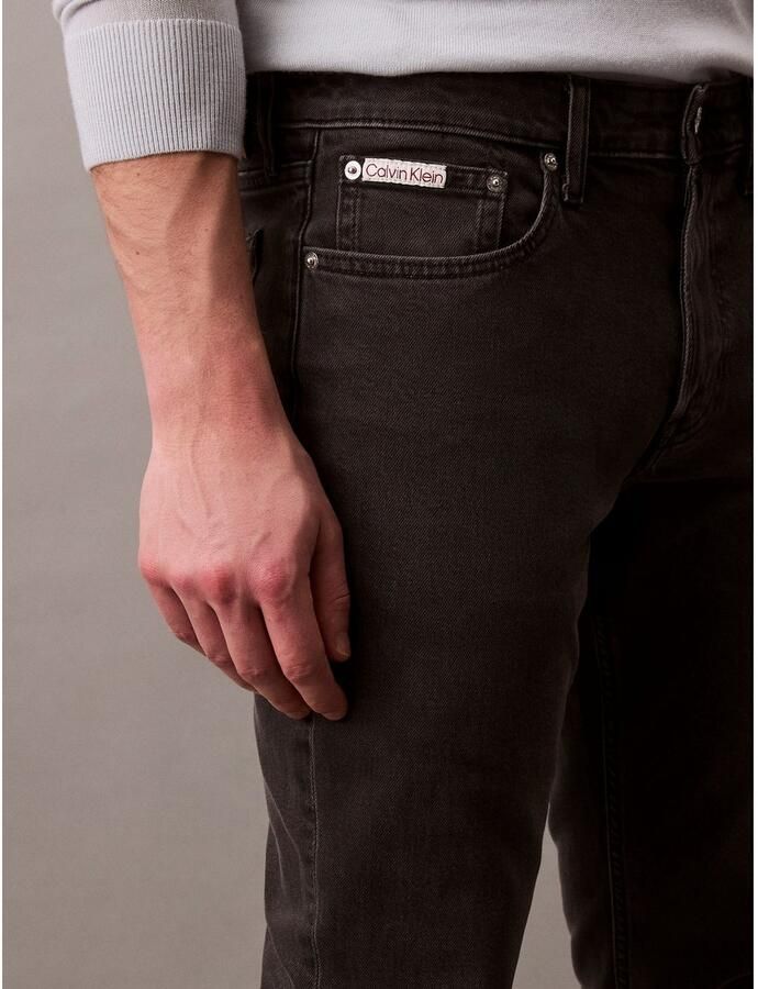 Calvin Klein Jeans Slim fit jeans met logopatch model 'Essential'