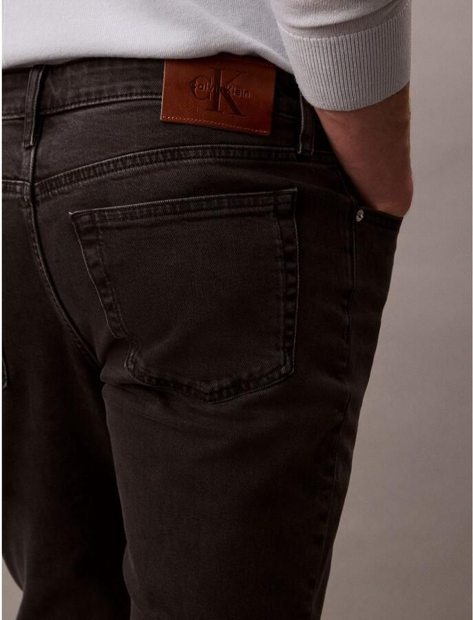 Calvin Klein Jeans Slim fit jeans met logopatch model 'Essential' - Foto 2
